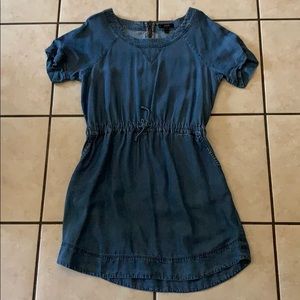 J Crew Chambray DrawString Dress